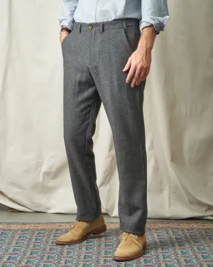 Camden Pant in Charcoal Washed Wool