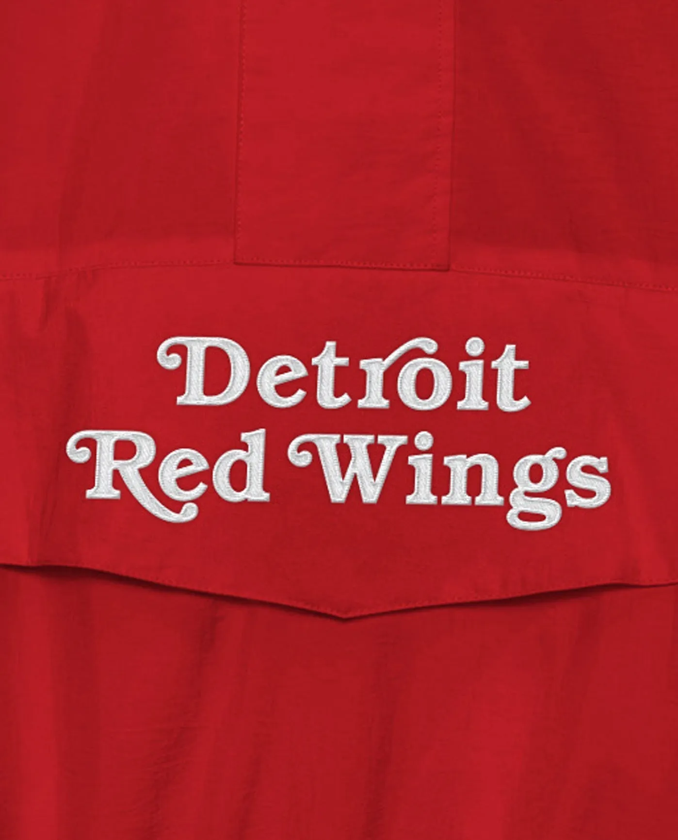 Detroit Red Wings Home Team Half-Zip Jacket