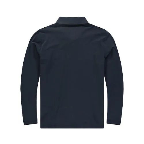 Gaastra long sleeve polo dark blue