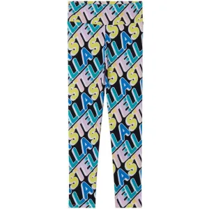 Girls All Over Logo Sport Leggings