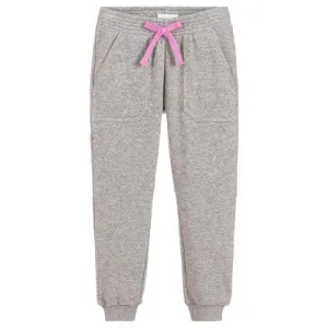 Girls Grey Tracksuit Joggers