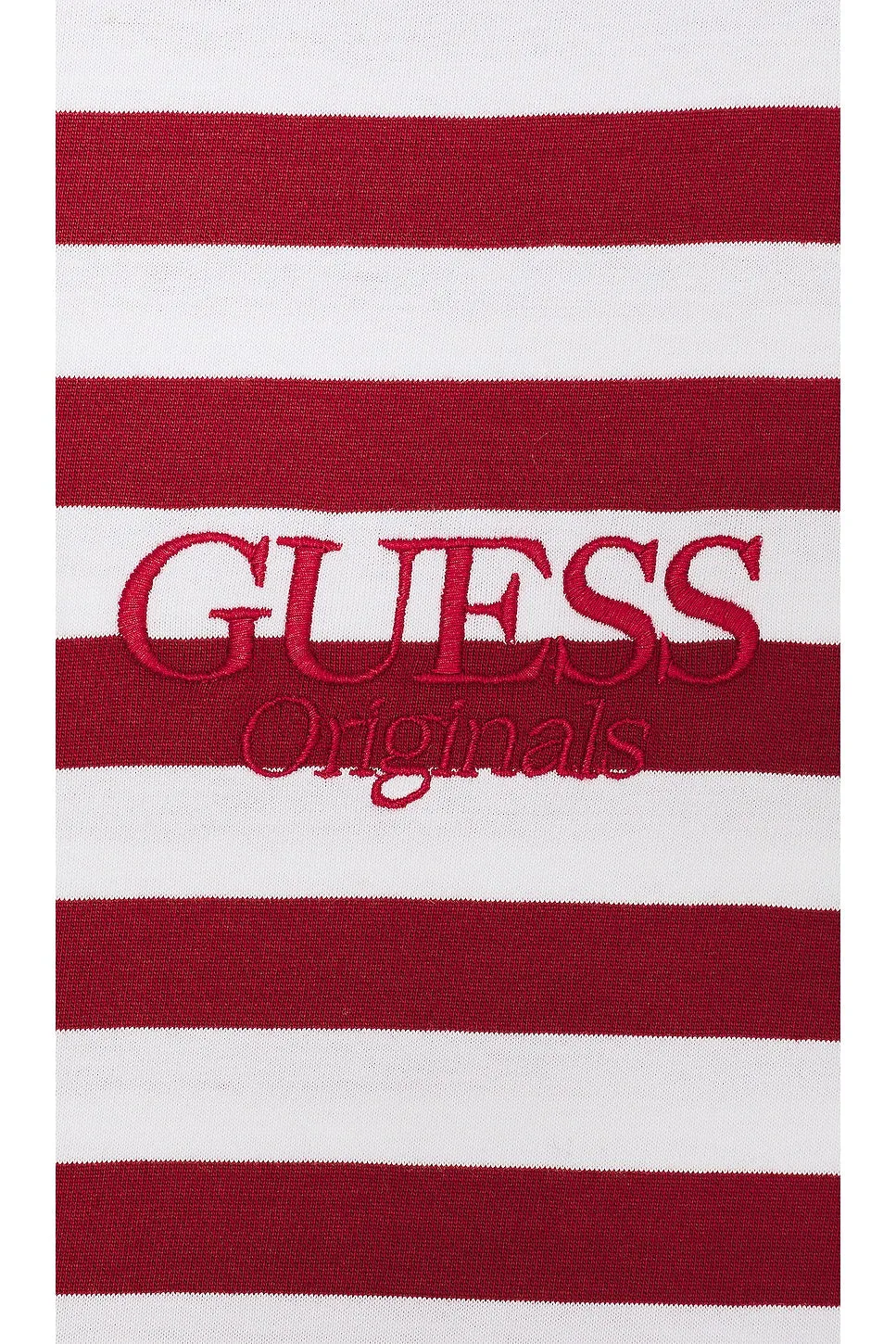 Guess Originals Simple Stripe T-Shirt in Autumn Spice Multi