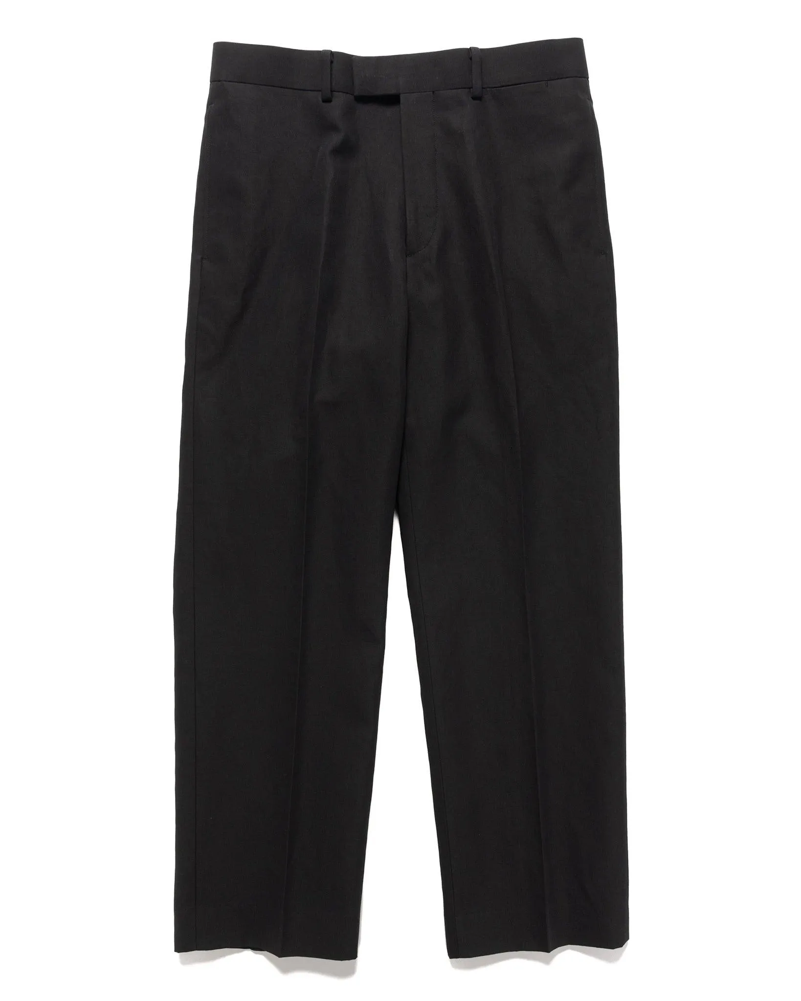 Hard Twist Finx Linen Chino Slacks Black