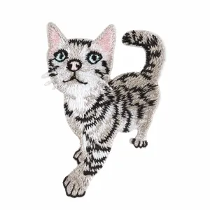 Iron-On/Sew On Motif Patch - Kitten