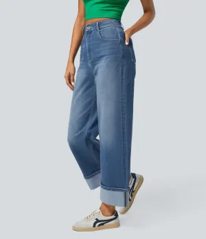 Ivyshape | Comfortable Stretch Denim Jeans