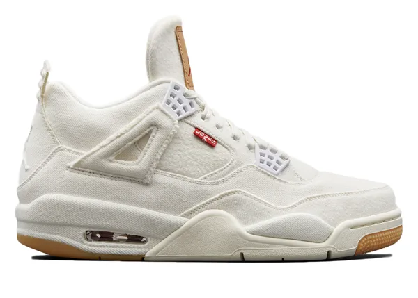 Jordan 4 Retro Levi's White (Levi's Tag)