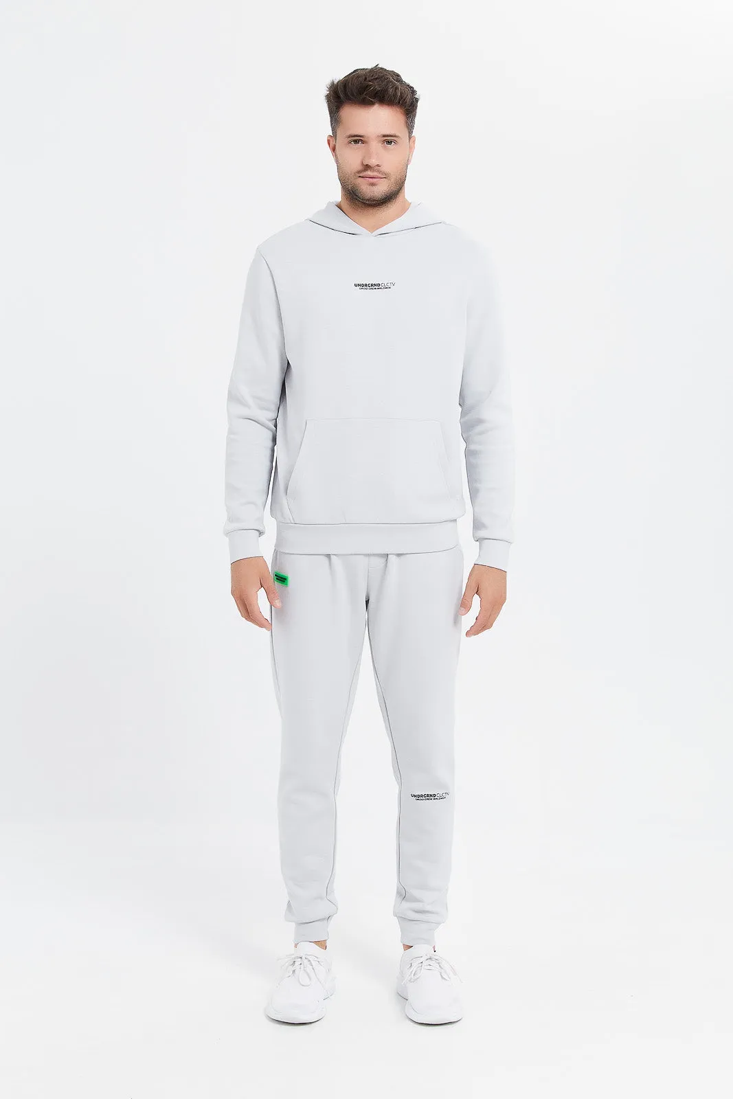 Men Grey Soft Touch Joggers