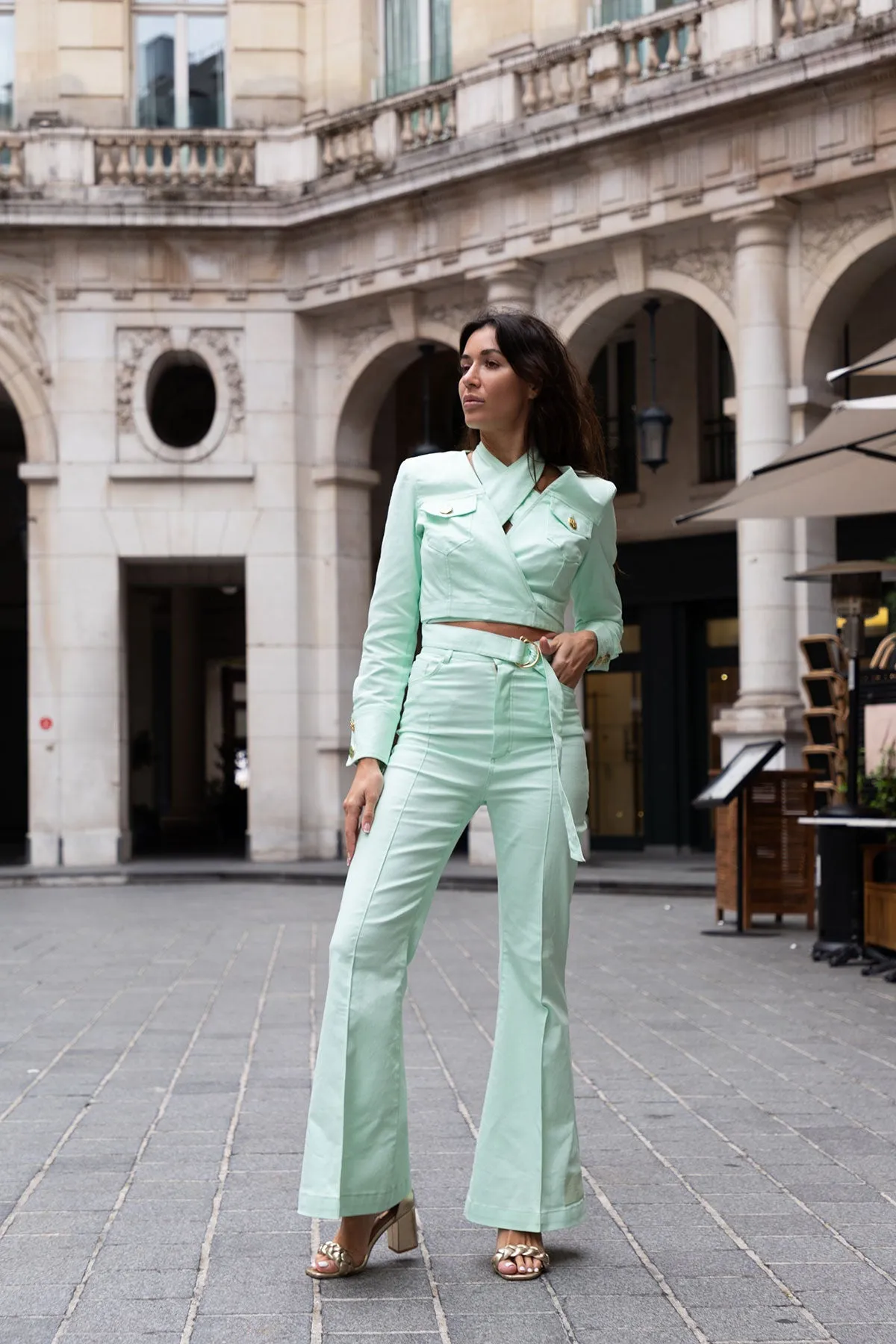 Mint Denim Jeans