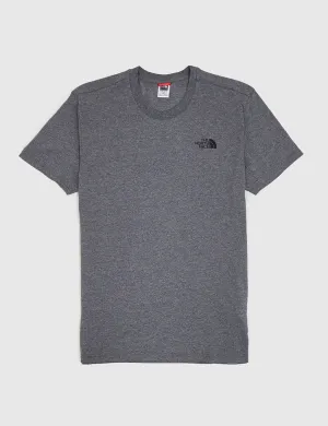 North Face Simple Dome T-Shirt - Grey Heather