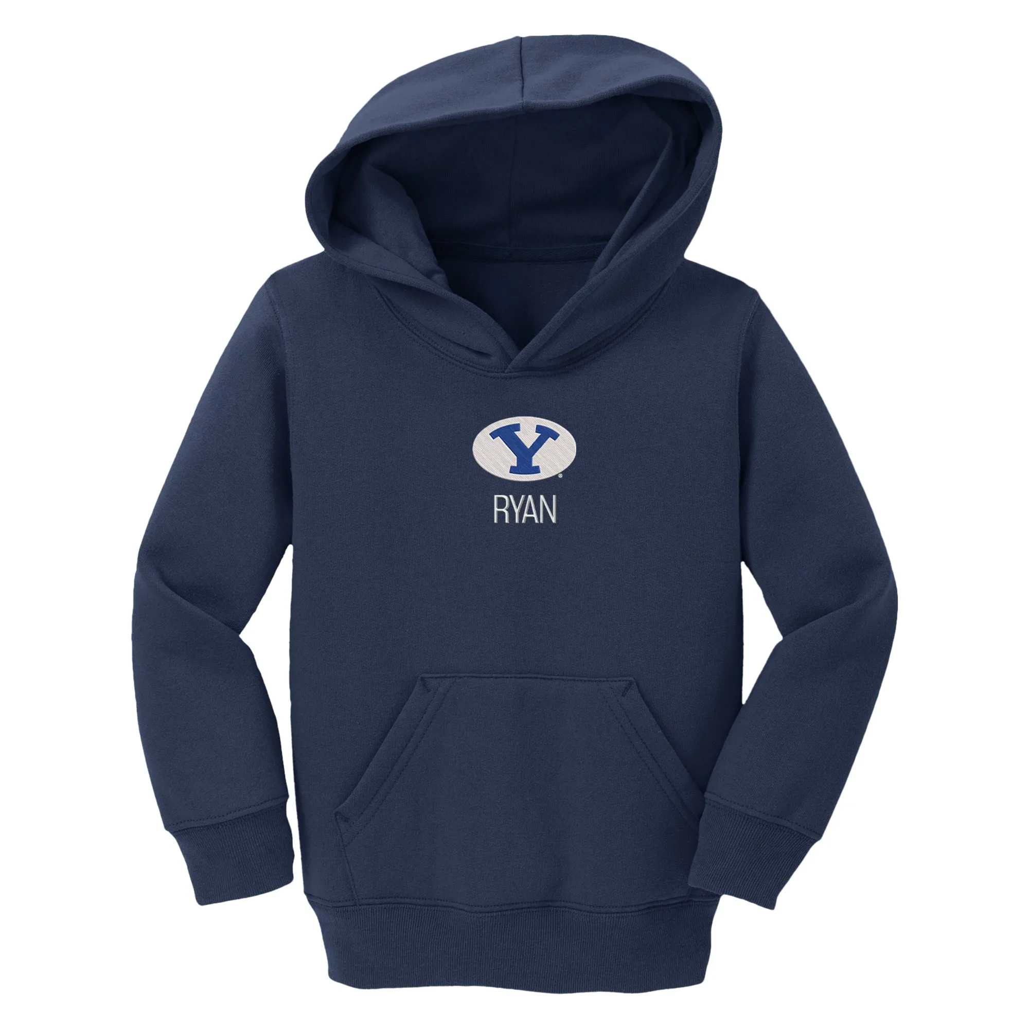 Personalized Brigham Young Cougars Toddler Pullover Sweatshirt