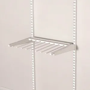 Pull Out Trouser Shelf Classic White