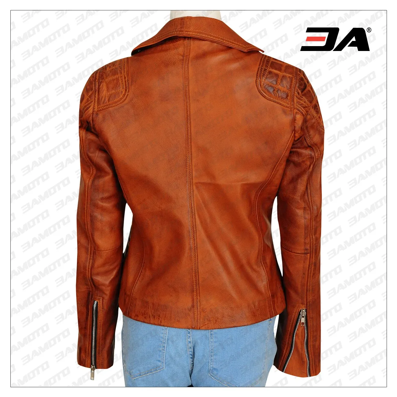 Retro Brown Women Jacket