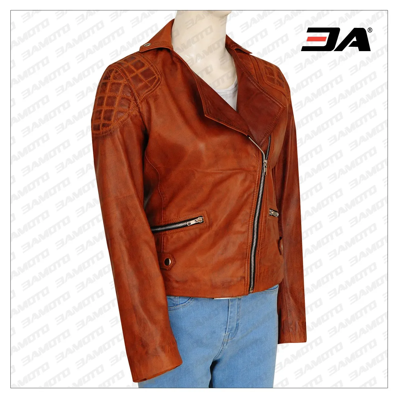 Retro Brown Women Jacket