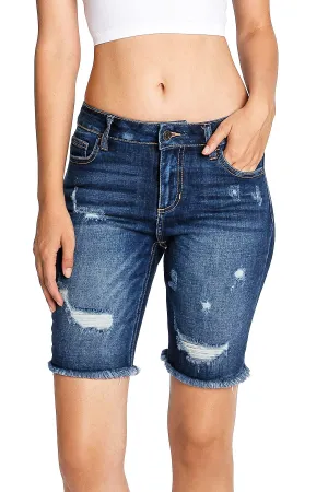 Sandy Bermuda Denim Shorts