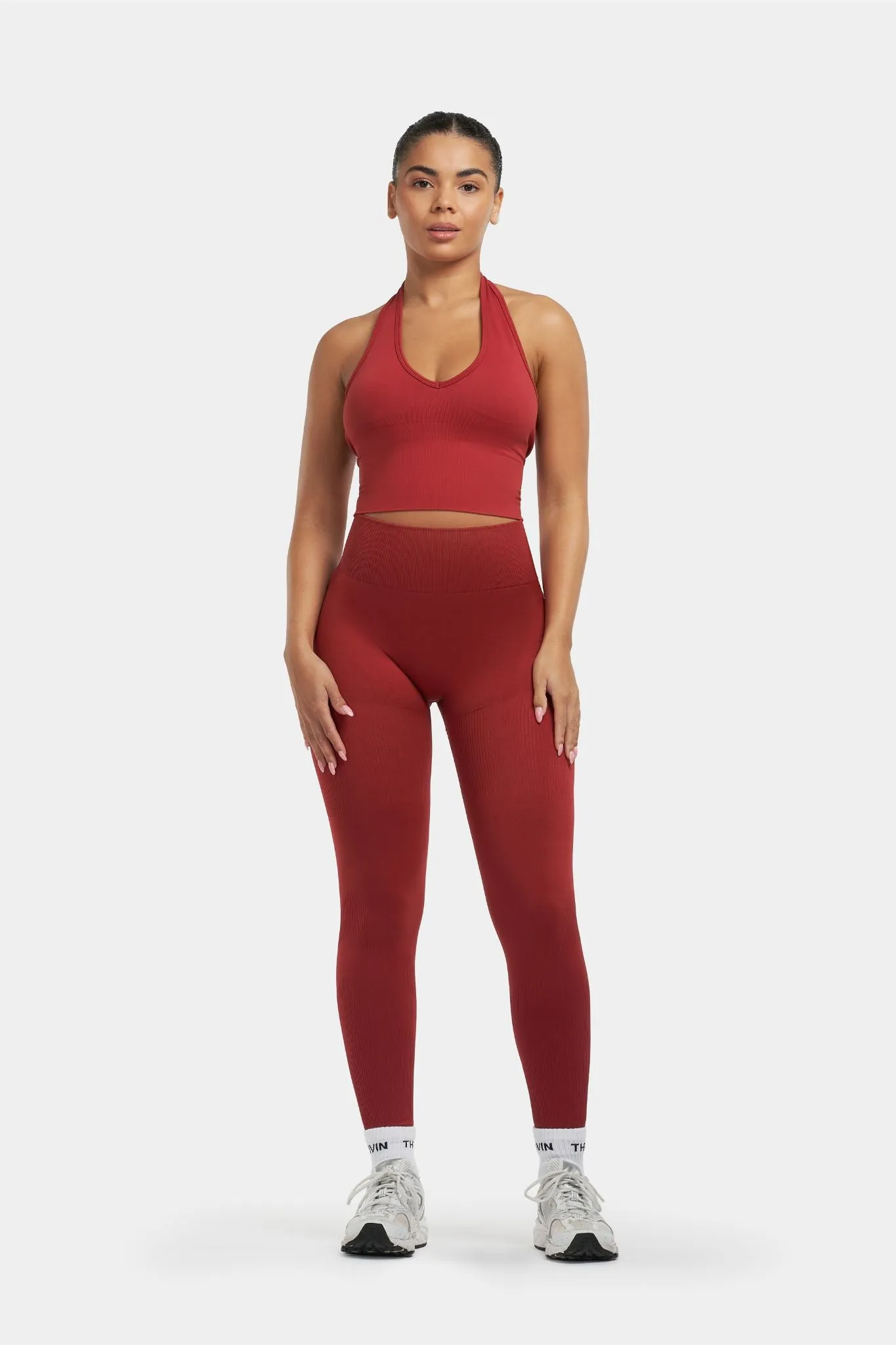 Sculpt Contour Leggings | Cherry Spice