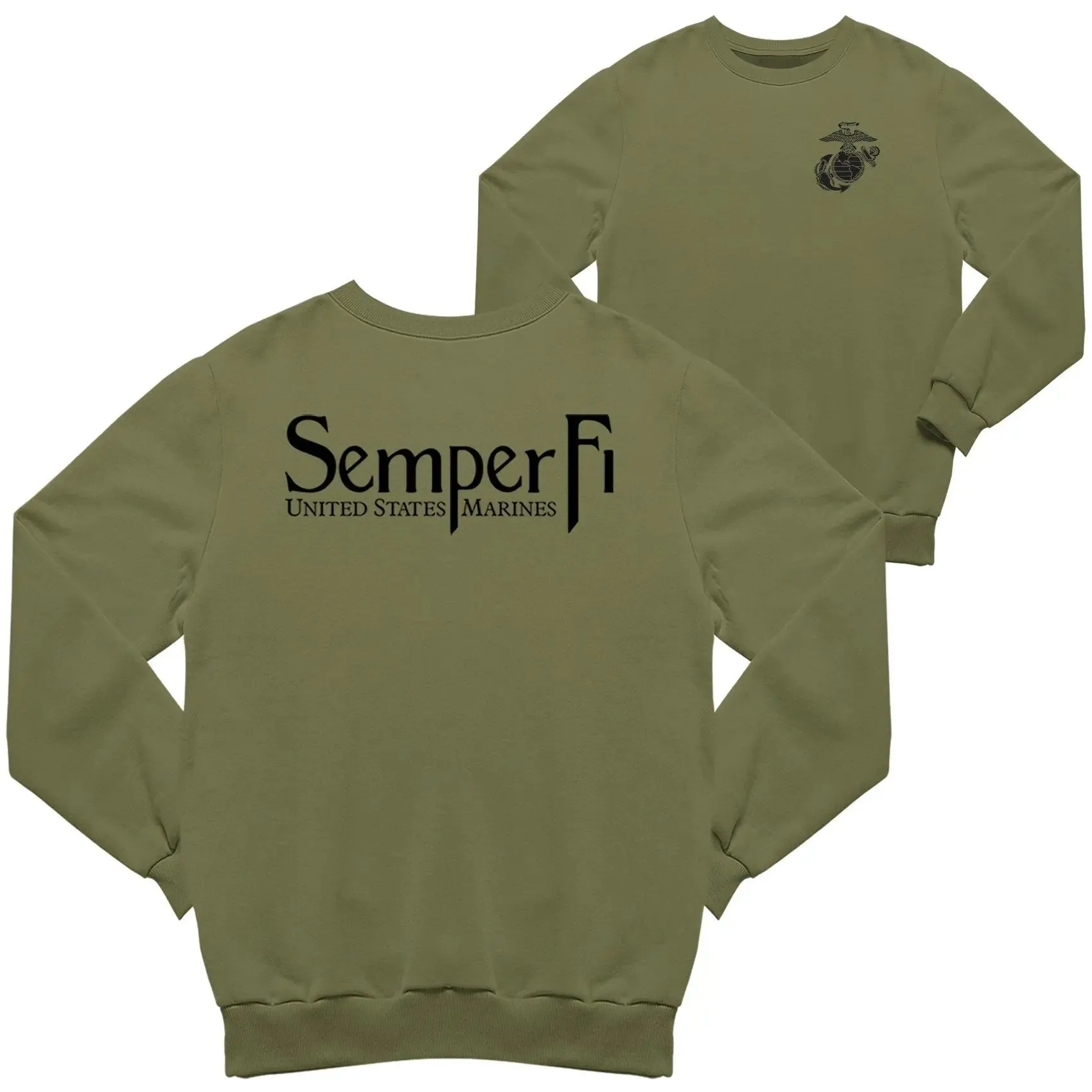 Semper Fi 2-Sided Sweatshirt