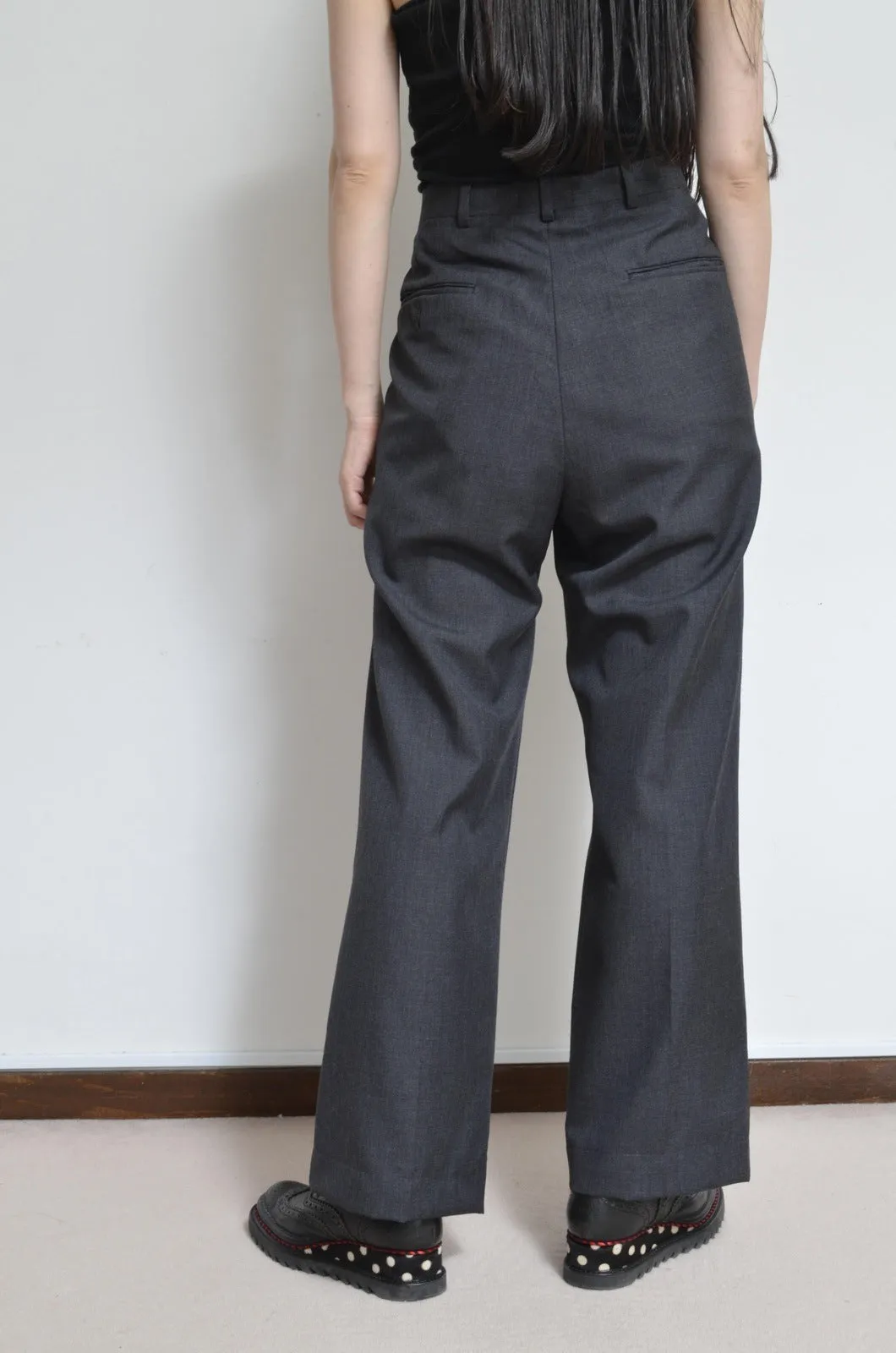 SLIT SLACKS PT GRY / 02_B