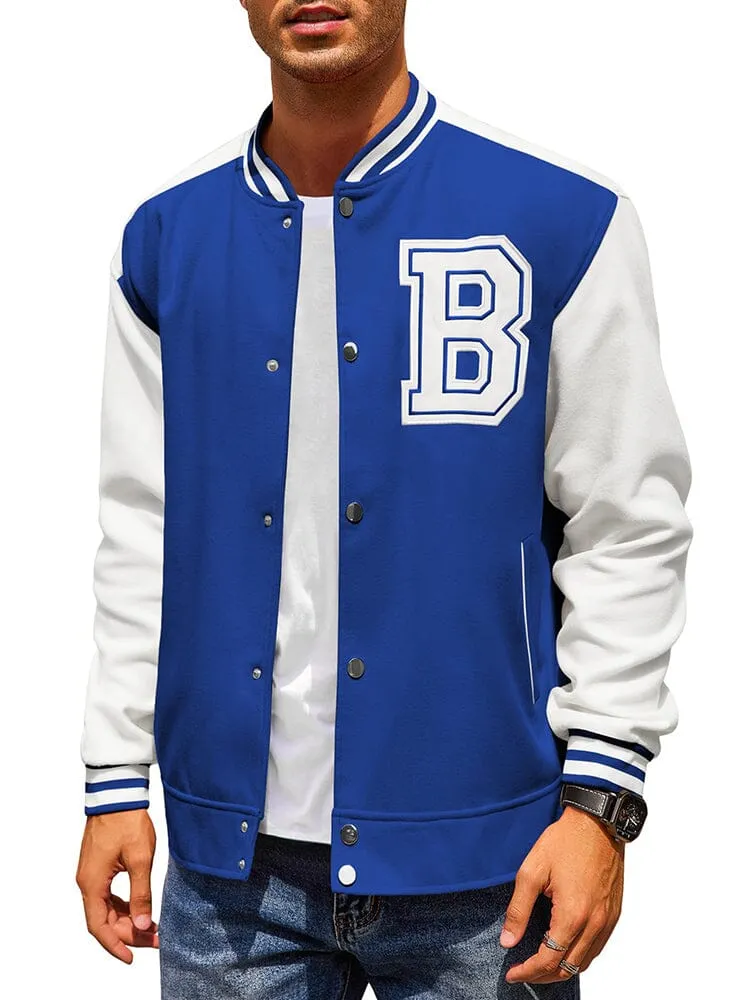 Stylish Letter Baseball Varsity Jackets (US Only)