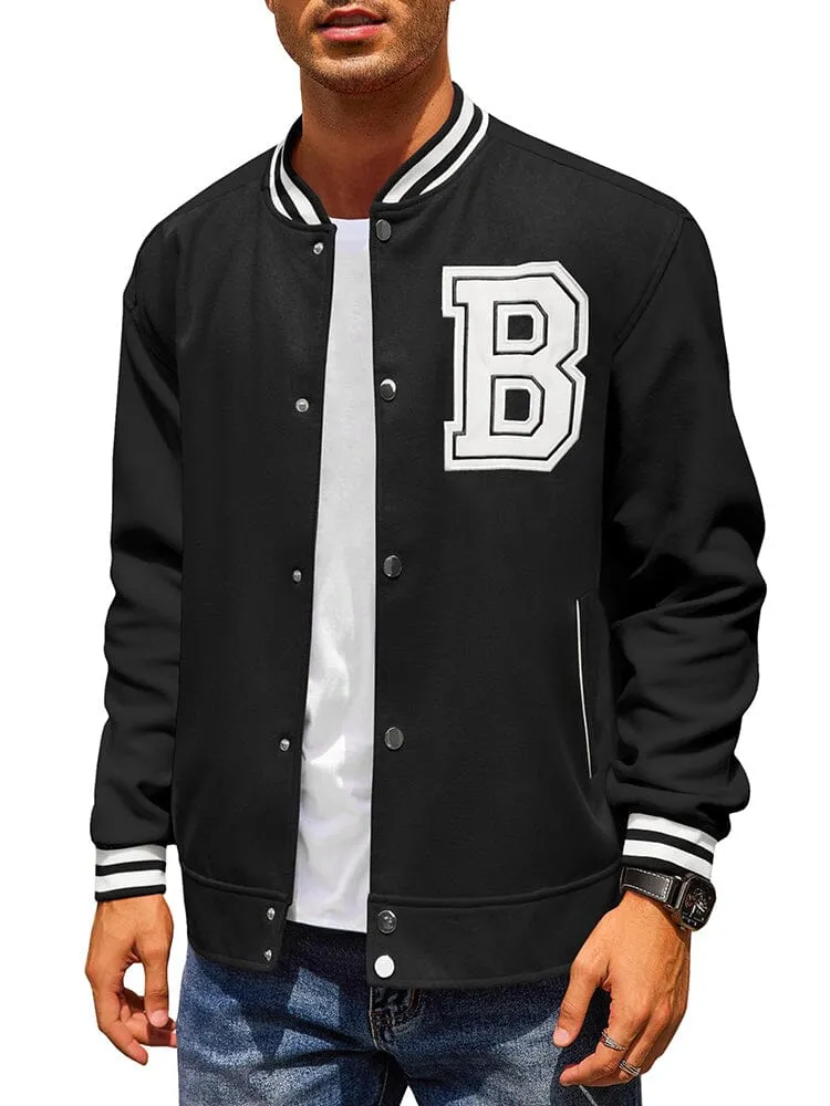 Stylish Letter Baseball Varsity Jackets (US Only)