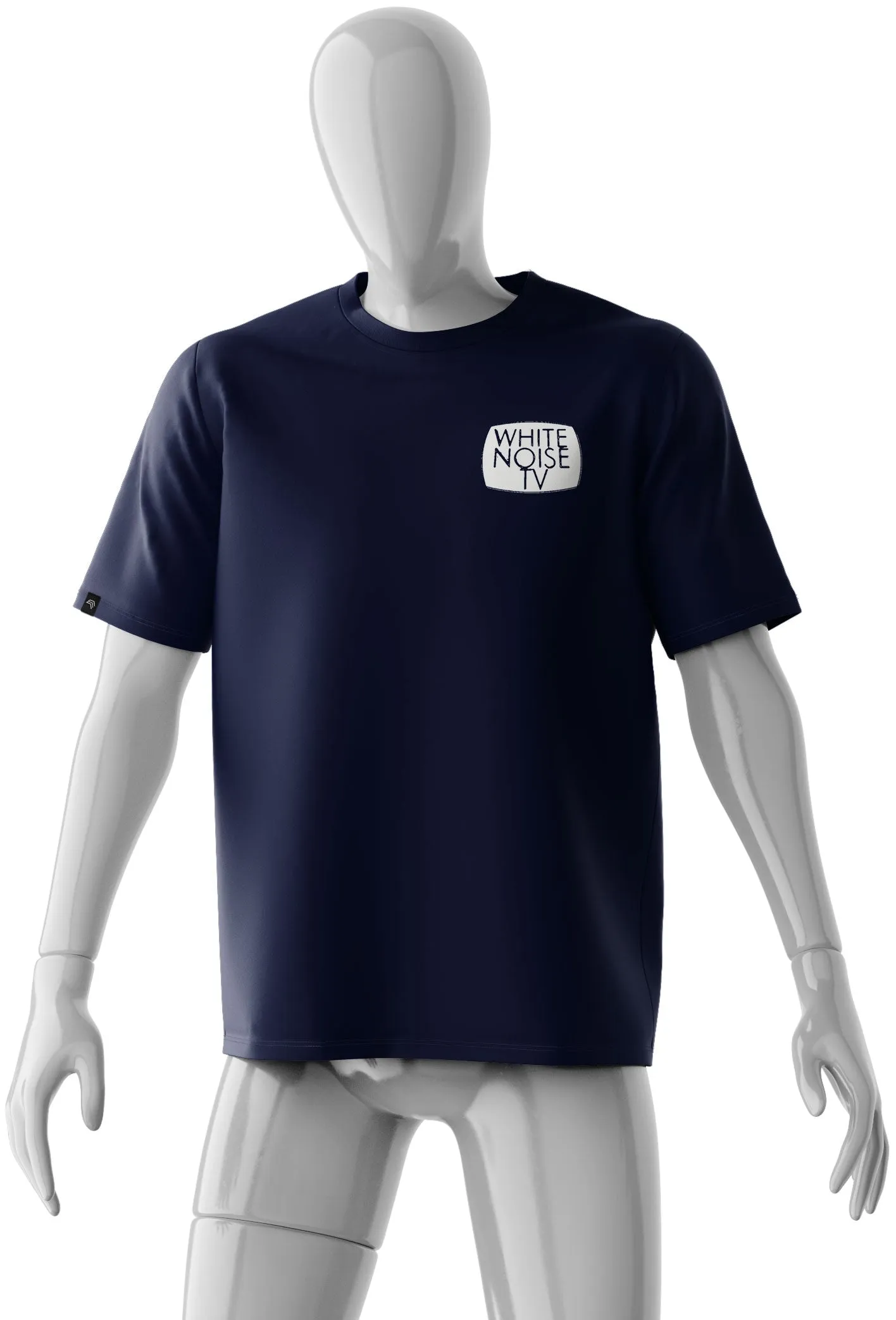 White Noise TV - Logo - Men's Basic T-Shirt