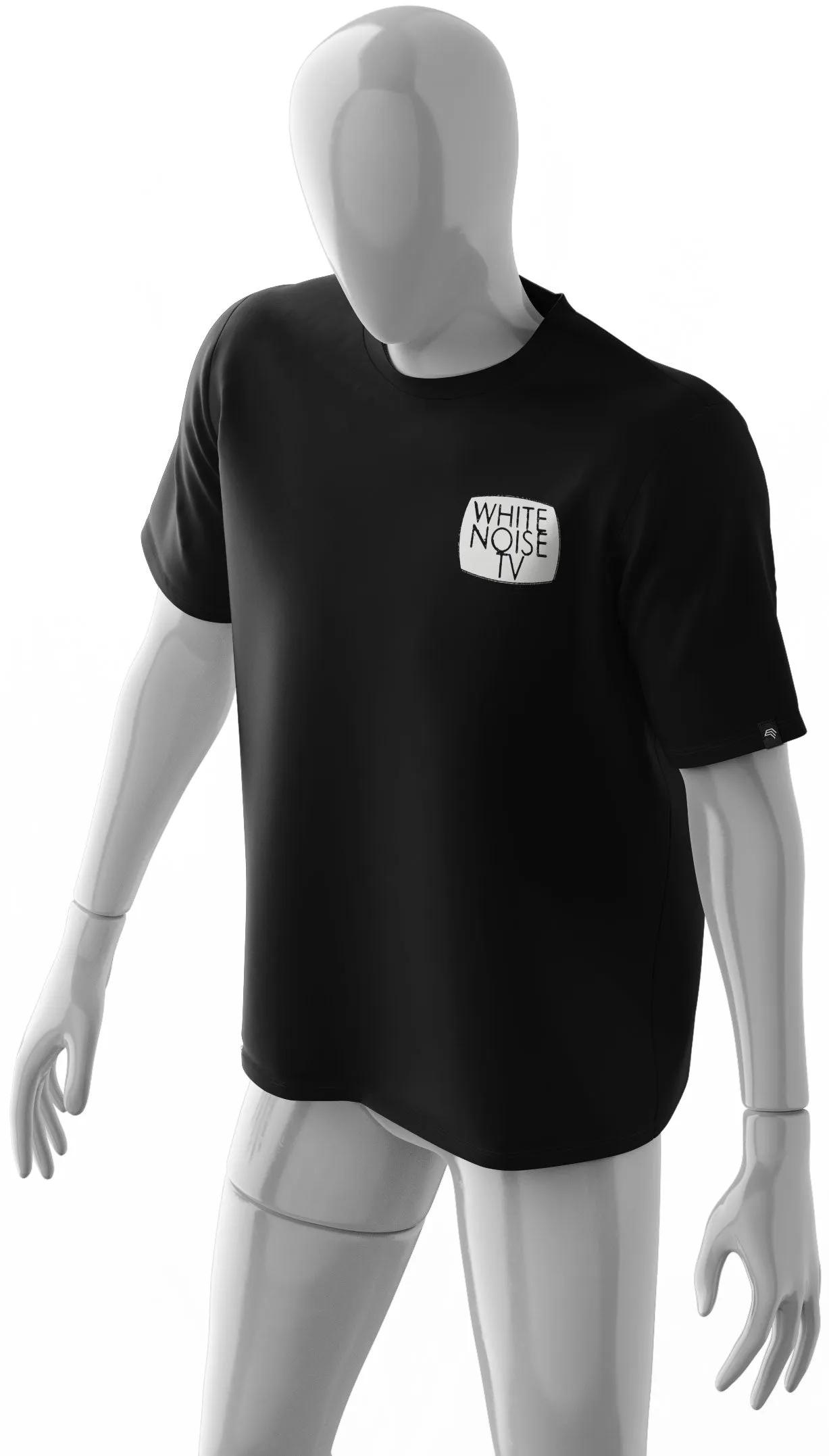 White Noise TV - Logo - Men's Basic T-Shirt