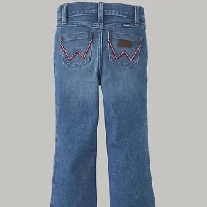 Wrangler Girl's Bootcut Jean in Daisy